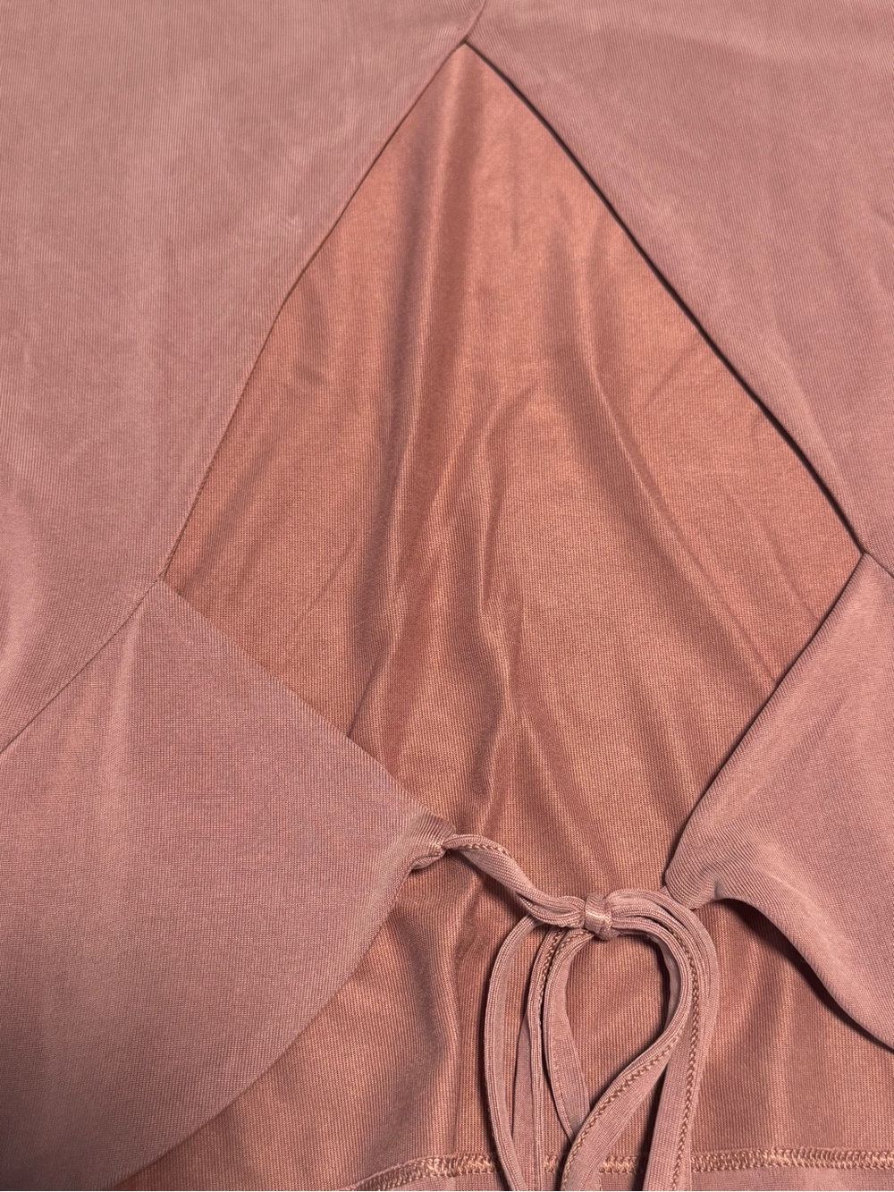 Lululemon Open Tie-Back Short Sleeve Spiced Chai - Picture 7 of 7